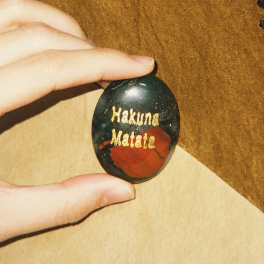 Hakuna Matata - Dragon Blood Jasper