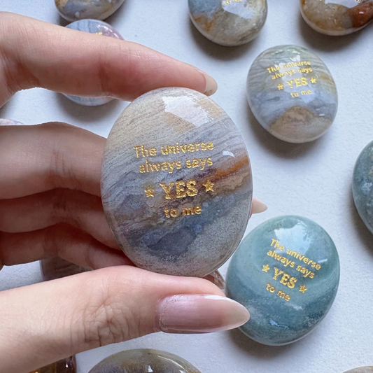 The Universe Always Says Yes to Me- Ocean Jasper