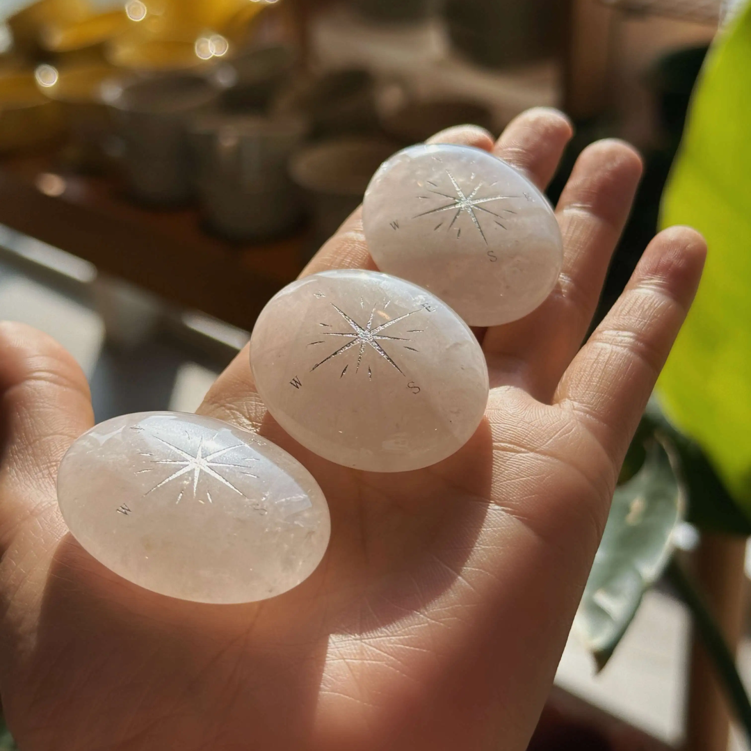 Compass Star – Clear Quartz
