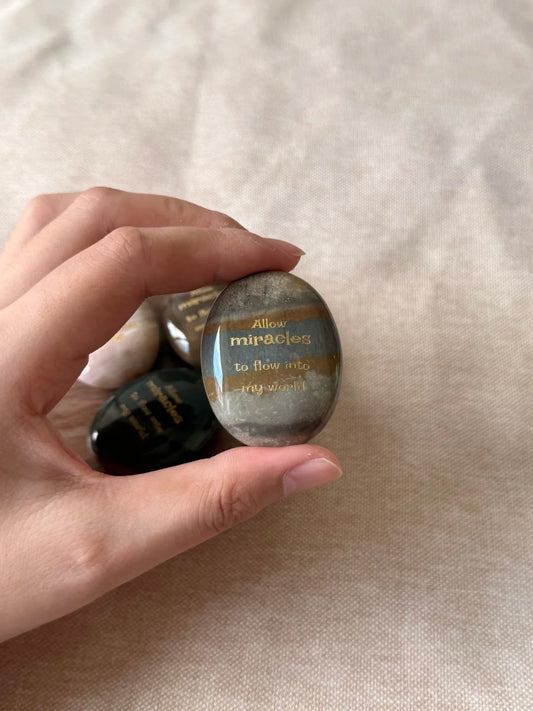 Allow Miracles to Flow into My World – Ocean Jasper