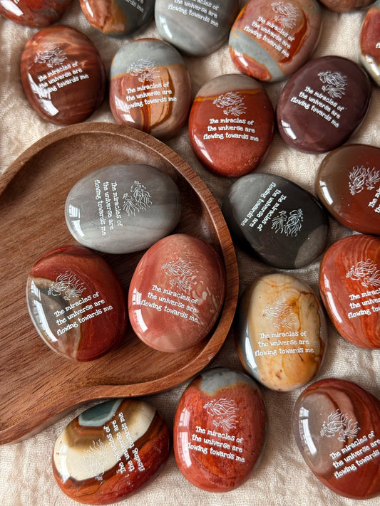 The Miracles of the Universe Are Flowing Towards Me – Ocean Jasper