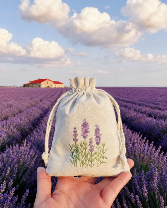 Premium Sky Blue Lavender Sachet