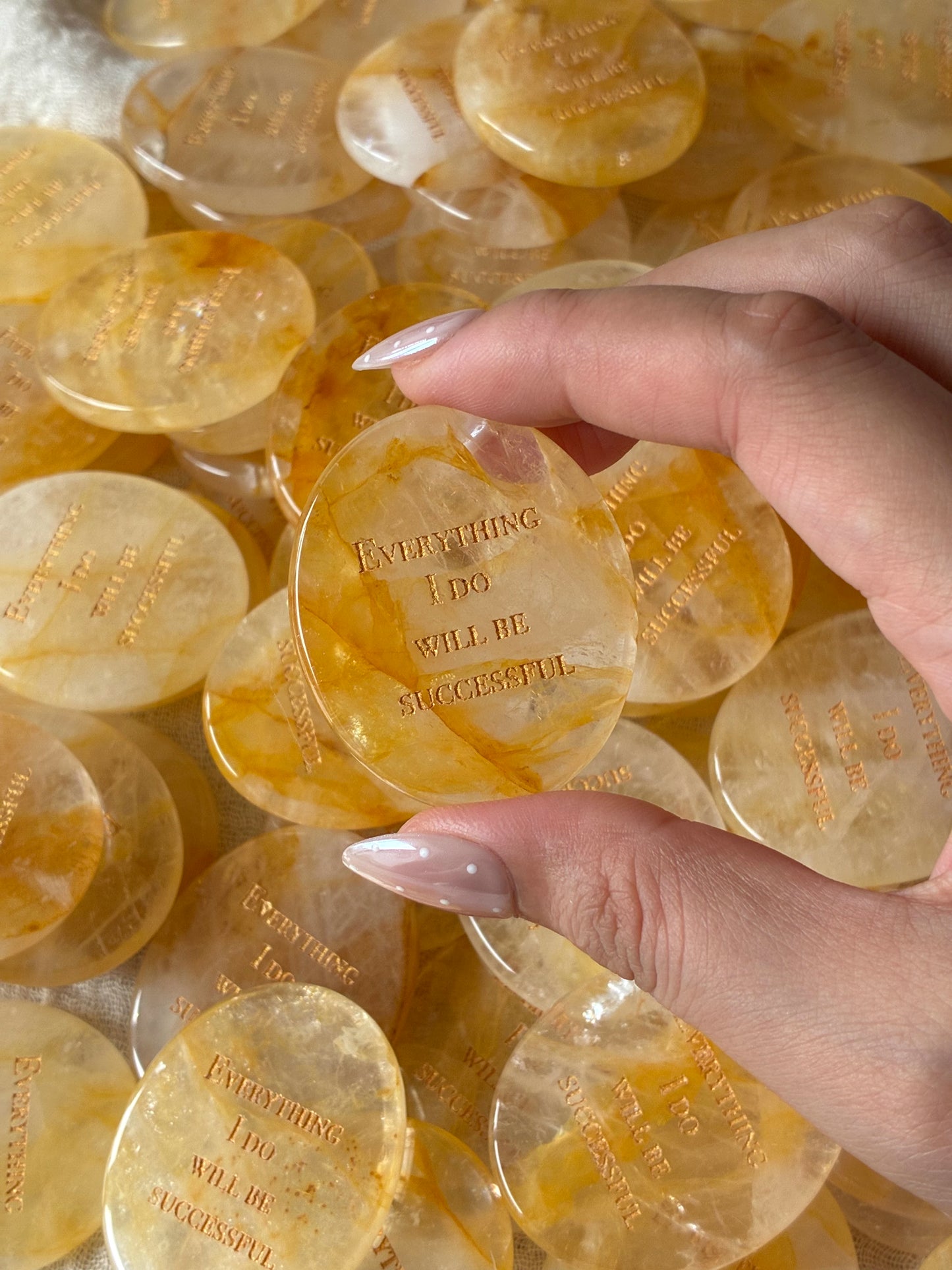 Everything I Do Will Be Successful – Golden Hematoid Quartz