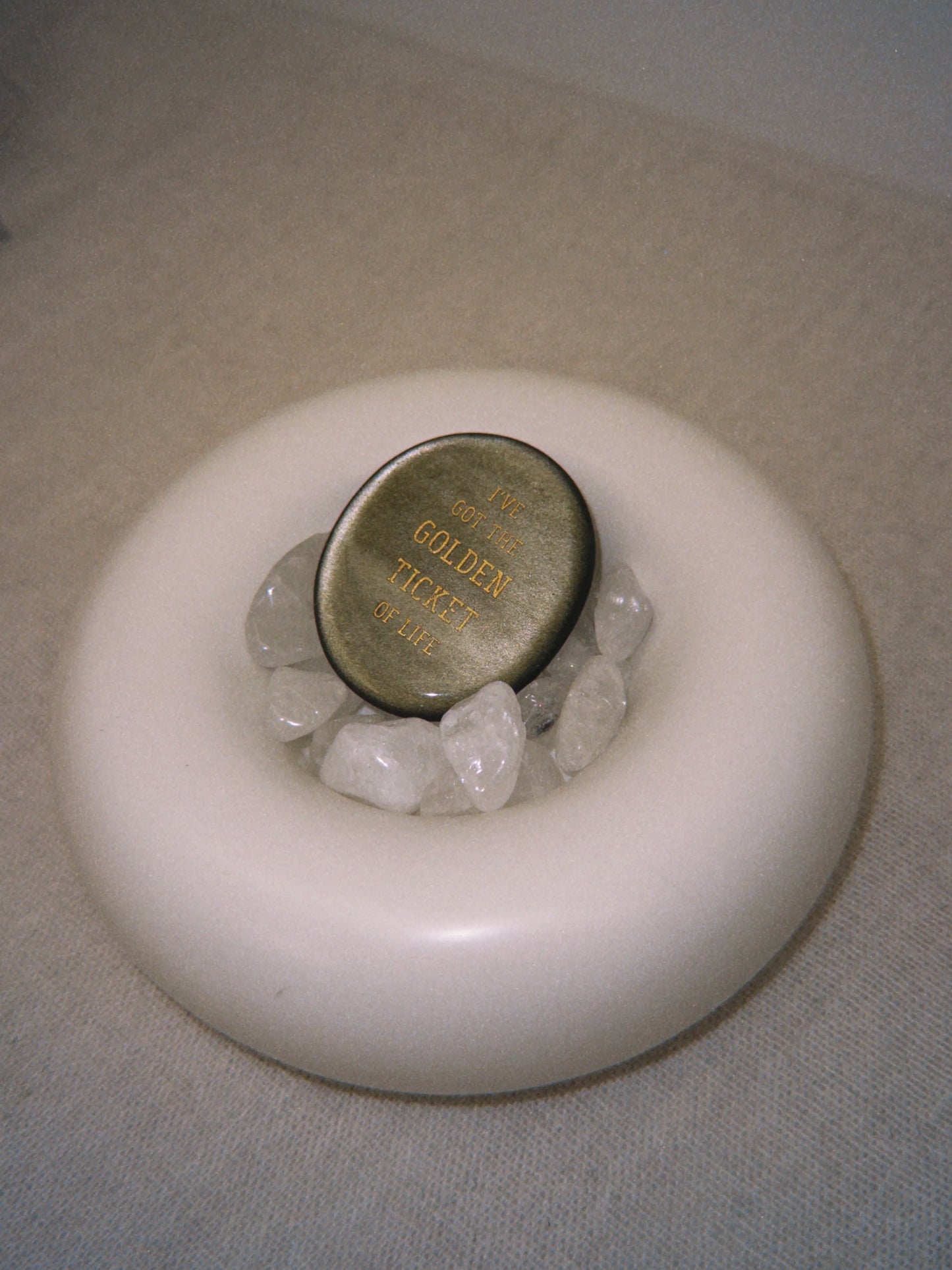 I’ve Got the Golden Ticket of Life – Gold Sheen Obsidian