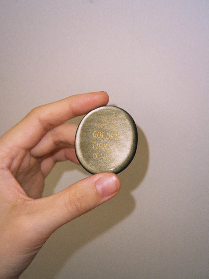 I’ve Got the Golden Ticket of Life – Gold Sheen Obsidian