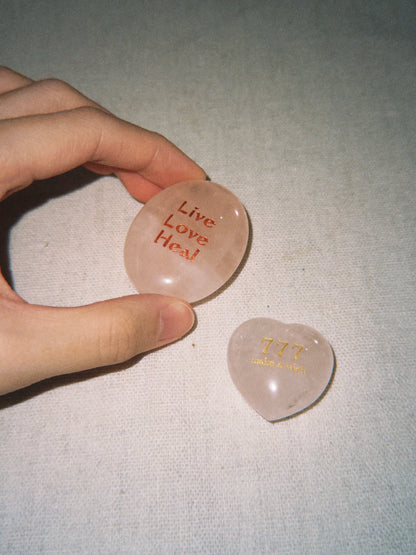 Live Love Heal – Rose Quartz