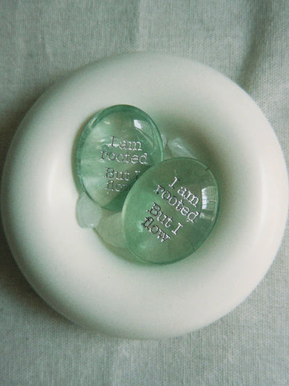 I'm Rooted but I Flow – Green Fluorite