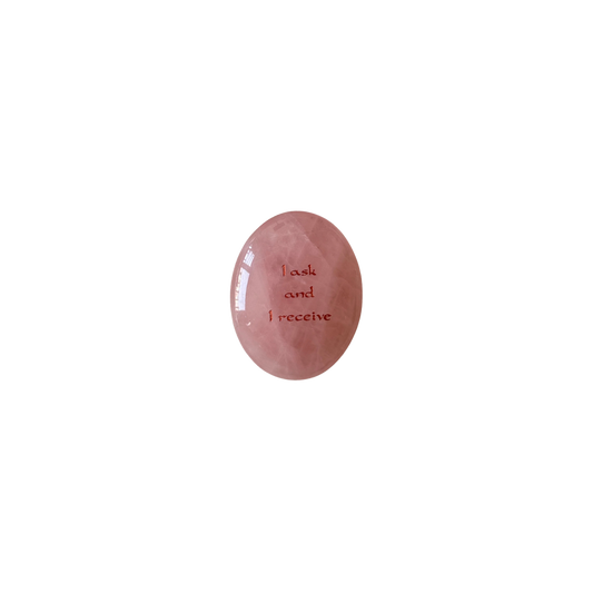 I Ask and I Receive – Rose Quartz