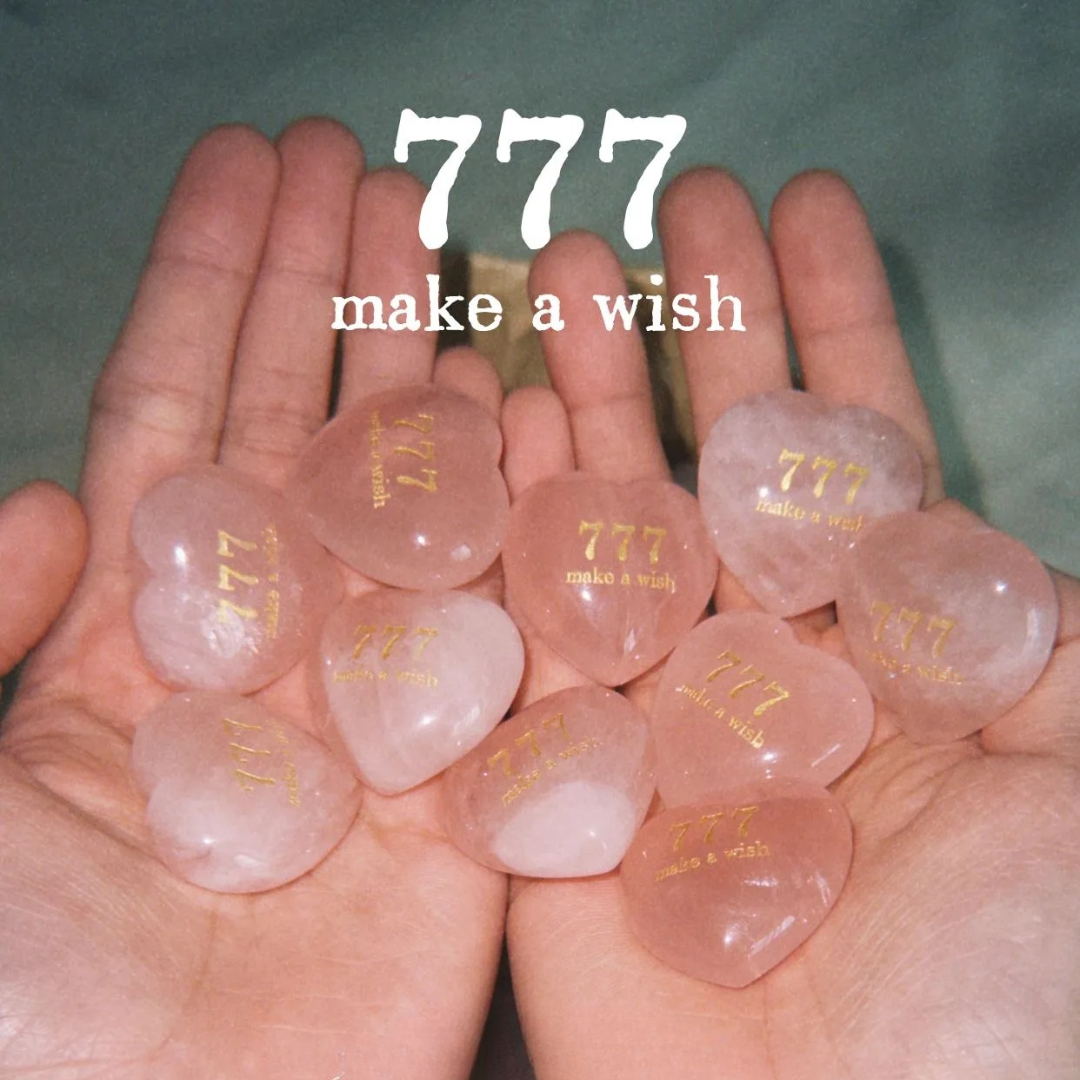 777 Make a Wish – Rose Quartz