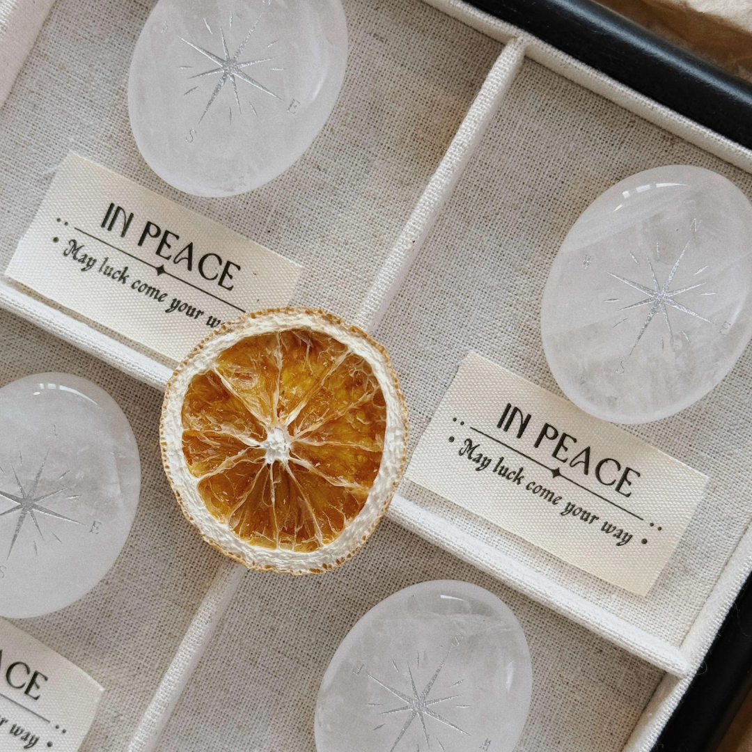 Compass Star – Clear Quartz