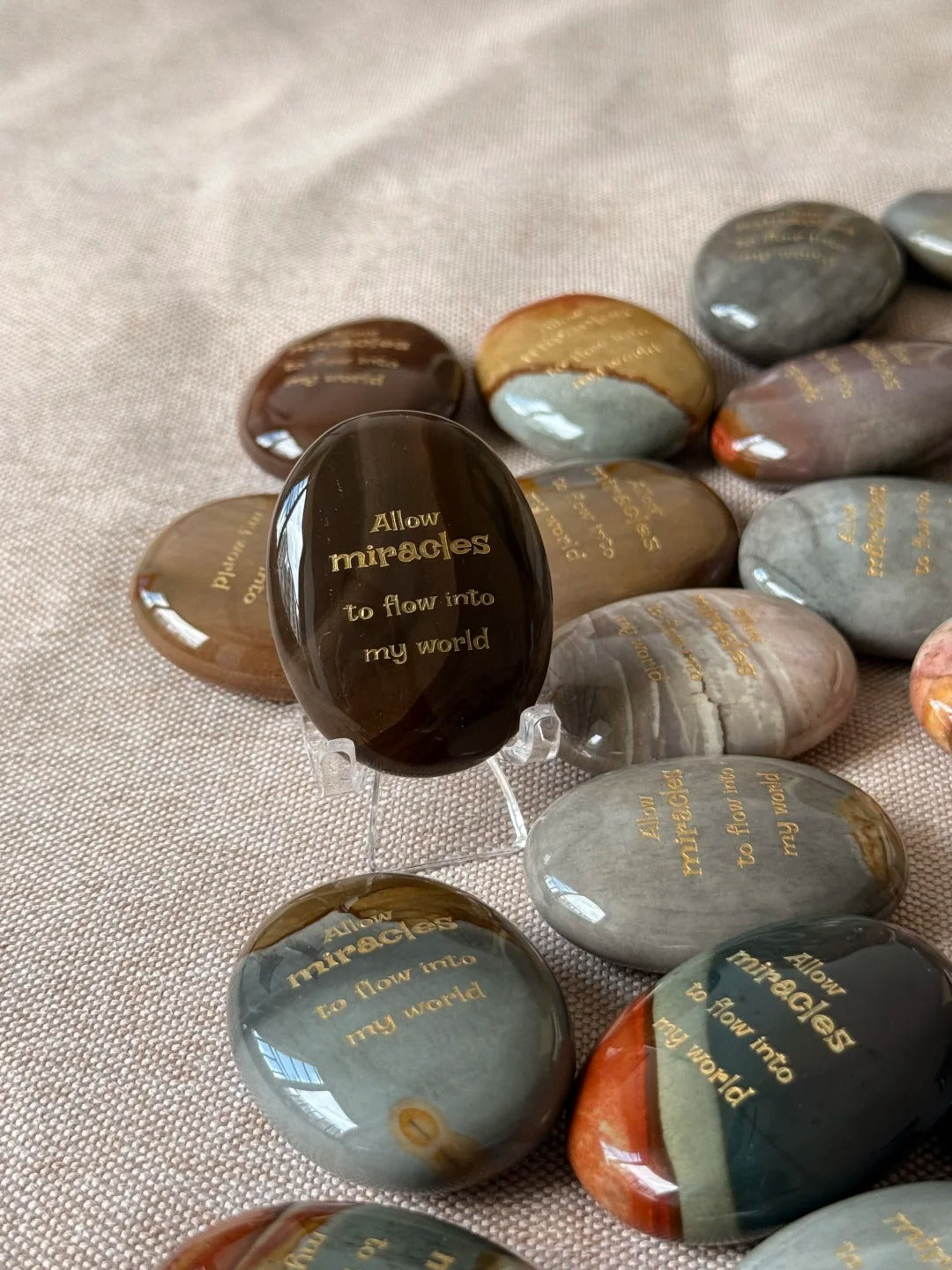 Allow Miracles to Flow into My World – Ocean Jasper