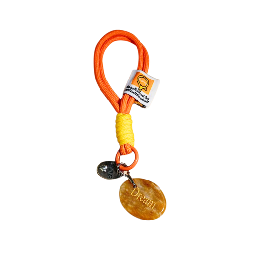 Citrine “DREAM” Charm