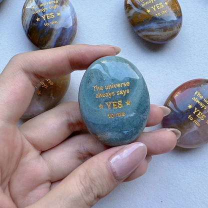 The Universe Always Says Yes to Me- Ocean Jasper