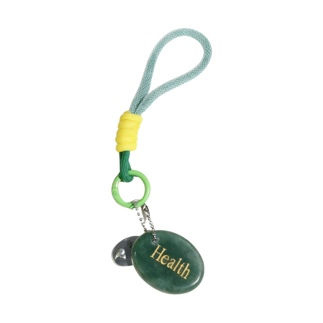 Green Aventurine “HEALTH” Charm