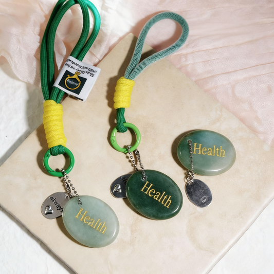 Green Aventurine “HEALTH” Charm