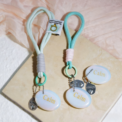 Opal “CALM” Charm