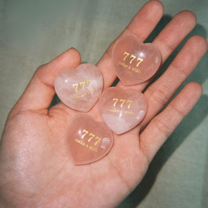 777 Make a Wish – Rose Quartz