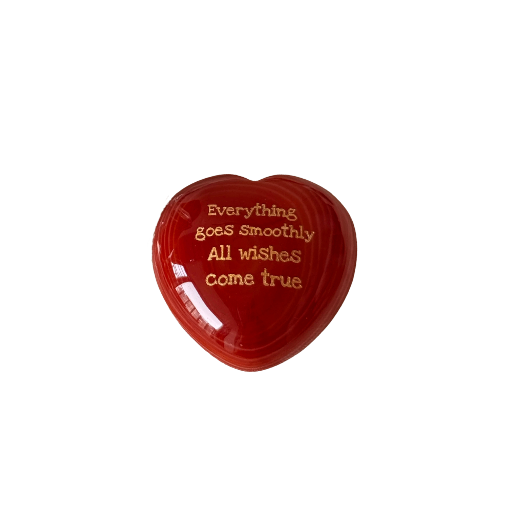 Everything Goes Smoothly, All Wishes Come True – Red Agate