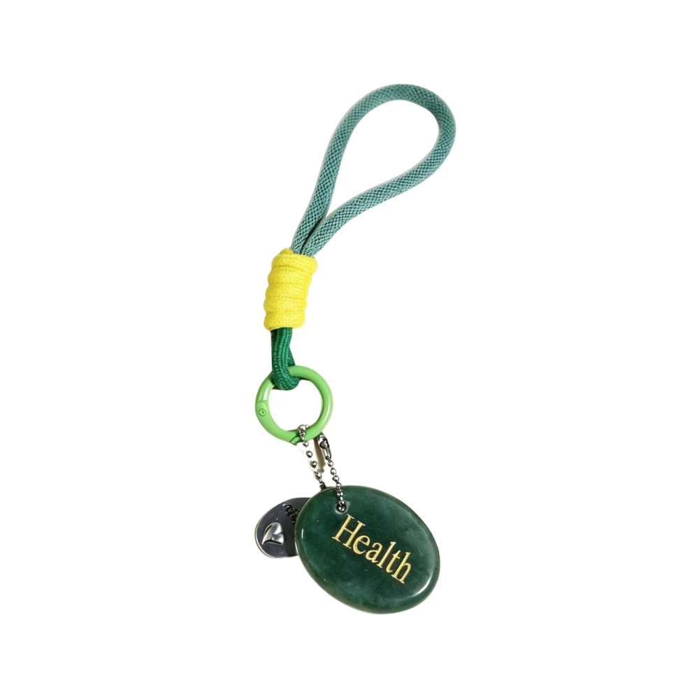 Green Aventurine “HEALTH” Charm
