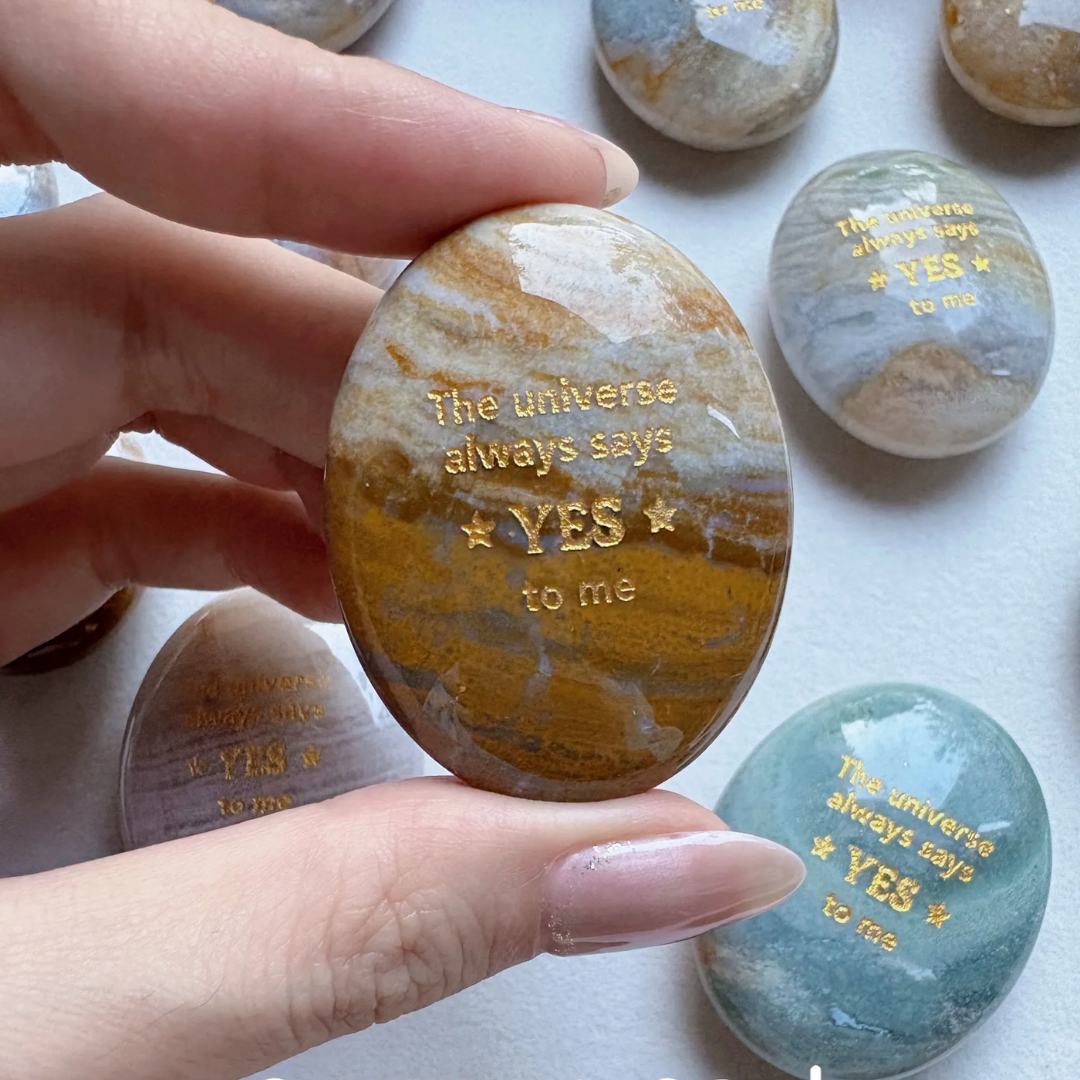 The Universe Always Says Yes to Me- Ocean Jasper