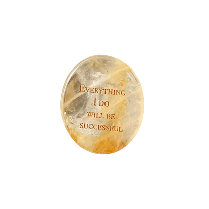 Everything I Do Will Be Successful – Golden Hematoid Quartz