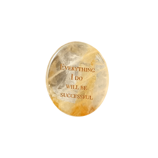 Everything I Do Will Be Successful – Golden Hematoid Quartz