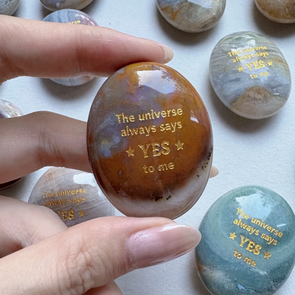 The Universe Always Says Yes to Me- Ocean Jasper