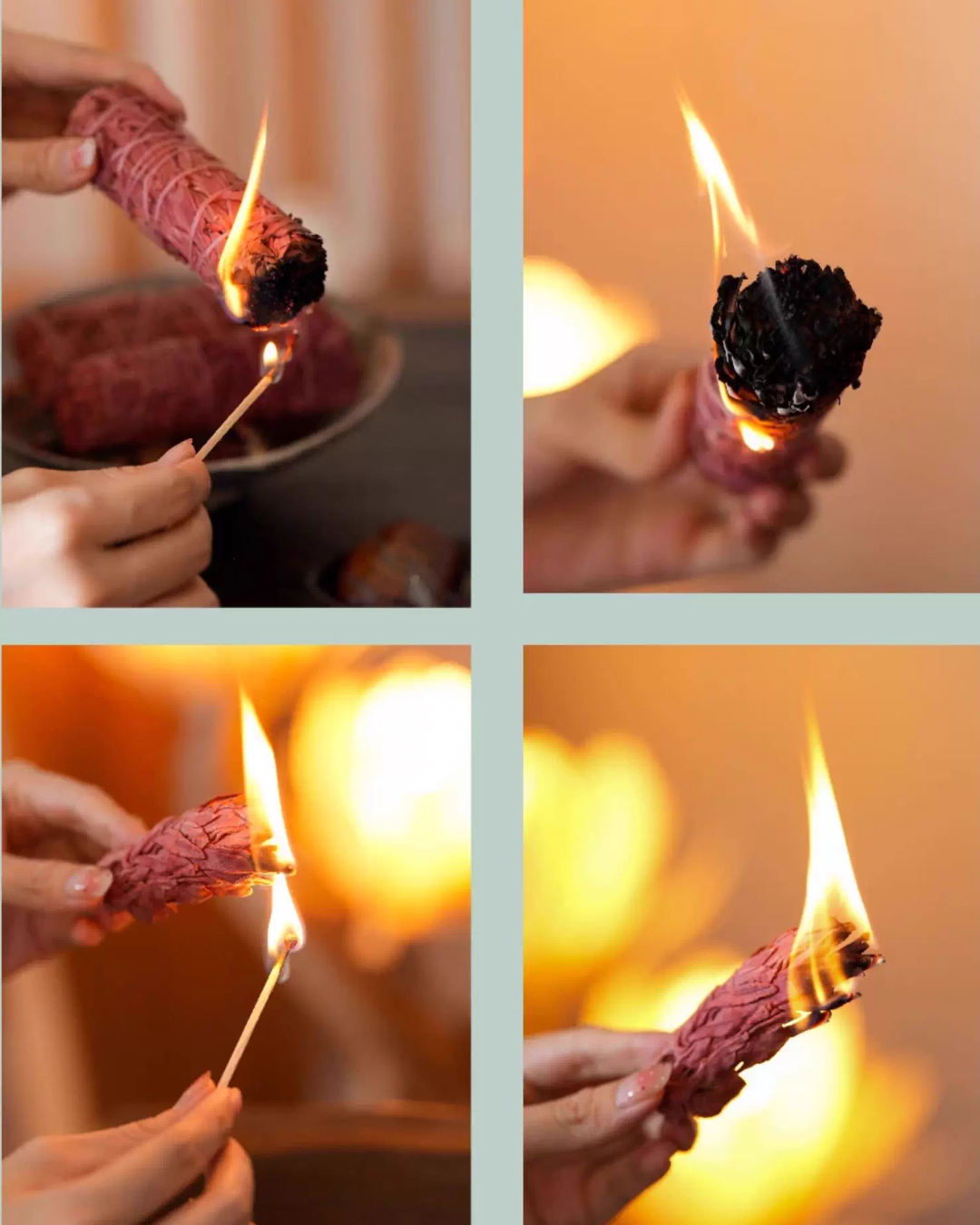 Dragon’s Blood Sage Smudge Stick