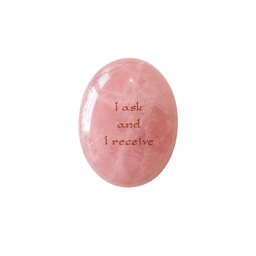 I Ask and I Receive – Rose Quartz