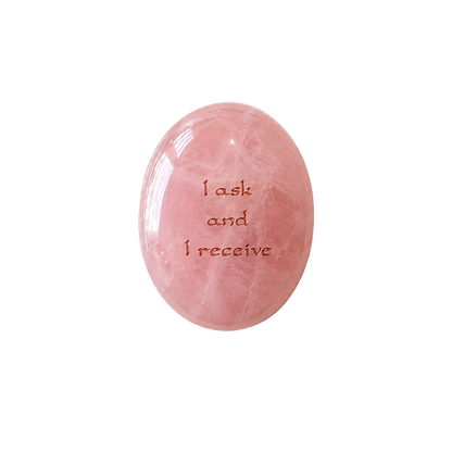 I Ask and I Receive – Rose Quartz