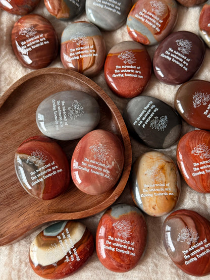 The Miracles of the Universe Are Flowing Towards Me – Ocean Jasper