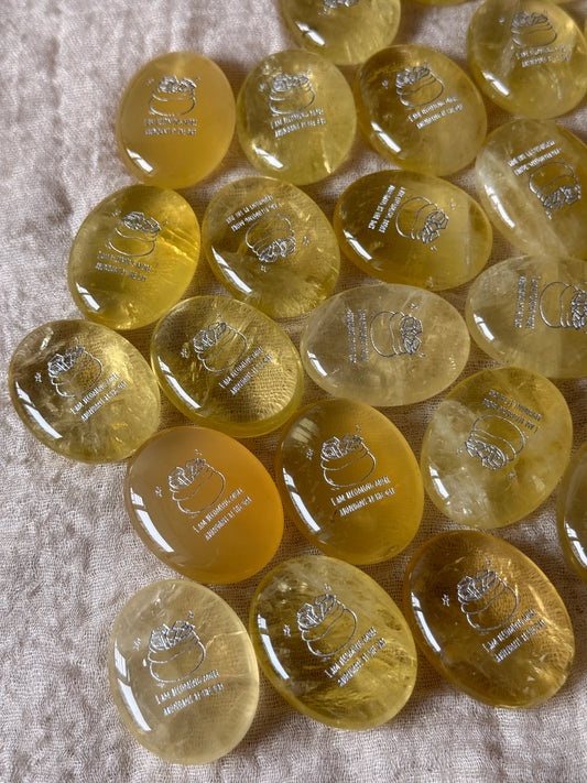 I Am Becoming More Abundant By The Day – Citrine