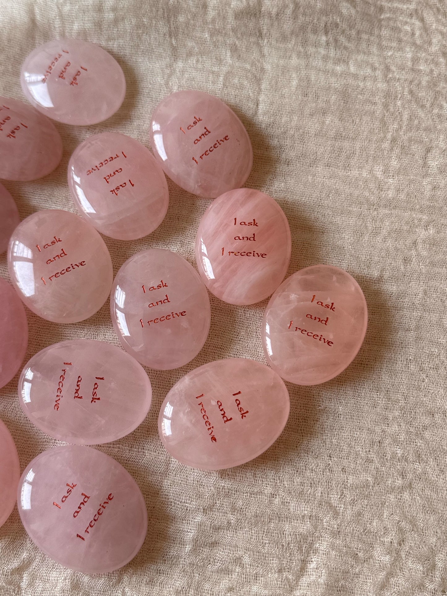 I Ask and I Receive – Rose Quartz
