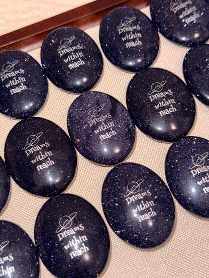 Dreams Within Reach – Blue Goldstone