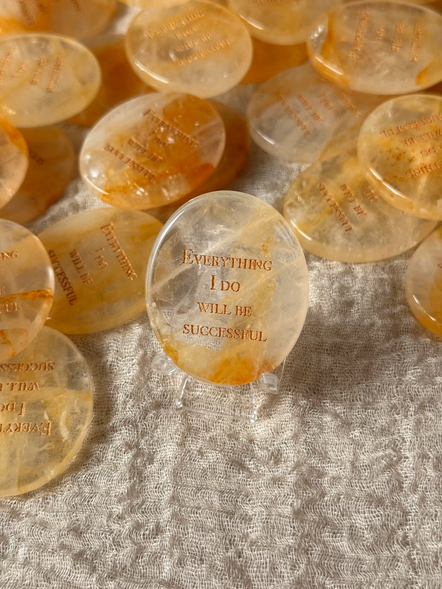 Everything I Do Will Be Successful – Golden Hematoid Quartz