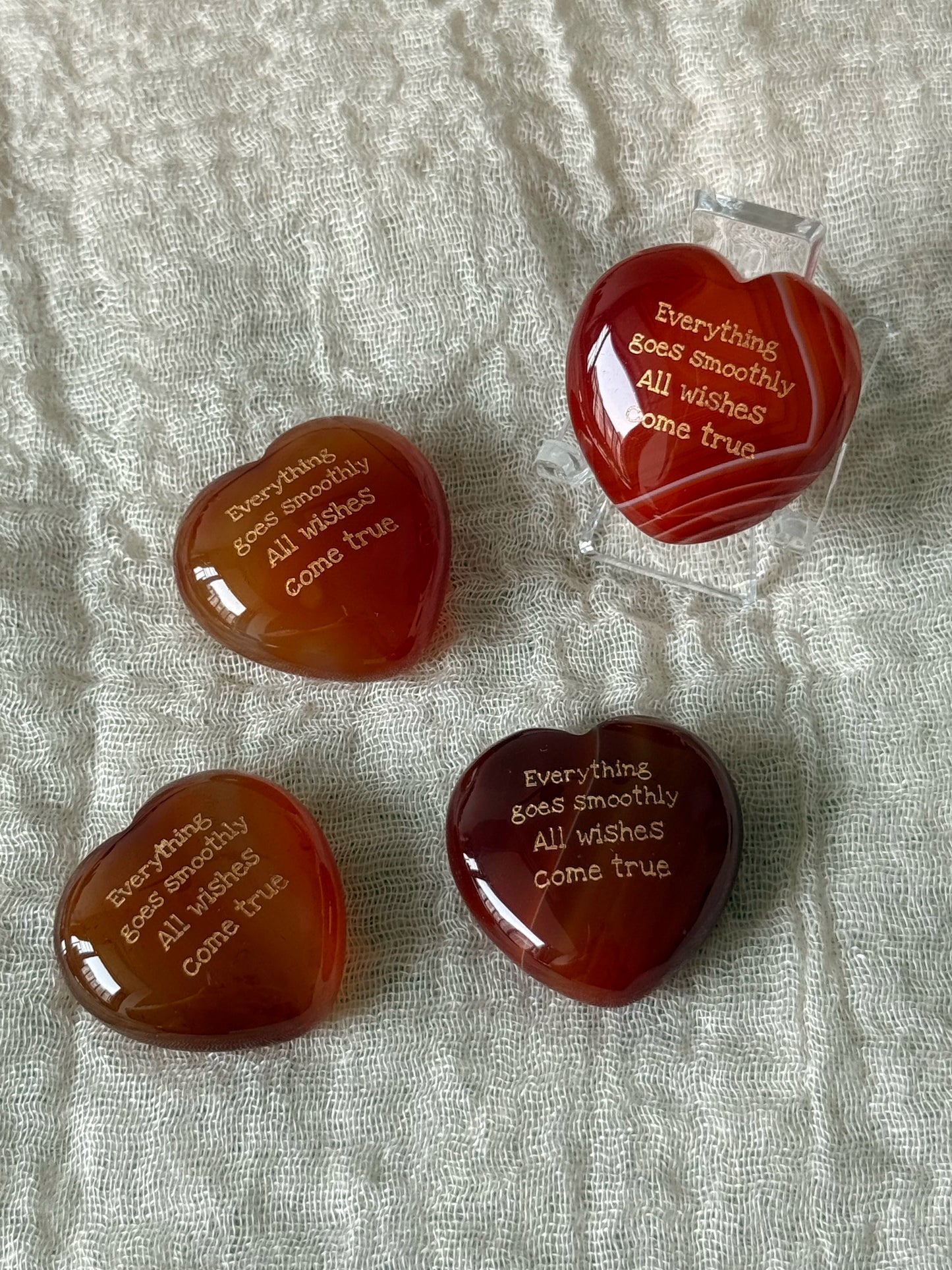 Everything Goes Smoothly, All Wishes Come True – Red Agate