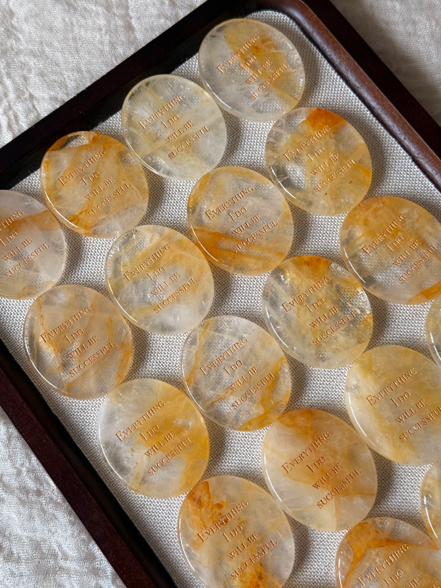 Everything I Do Will Be Successful – Golden Hematoid Quartz