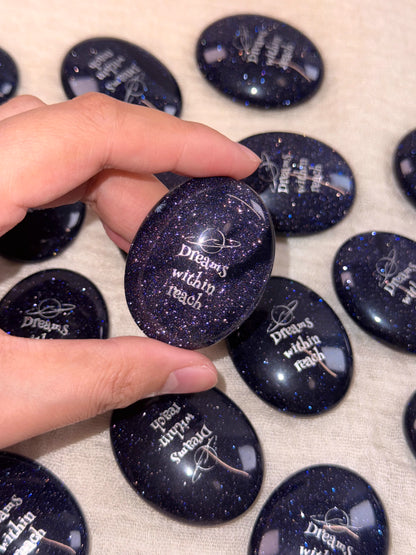 Dreams Within Reach – Blue Goldstone