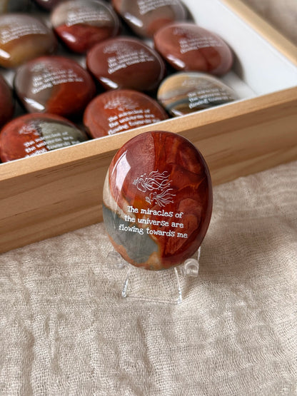 The Miracles of the Universe Are Flowing Towards Me – Ocean Jasper