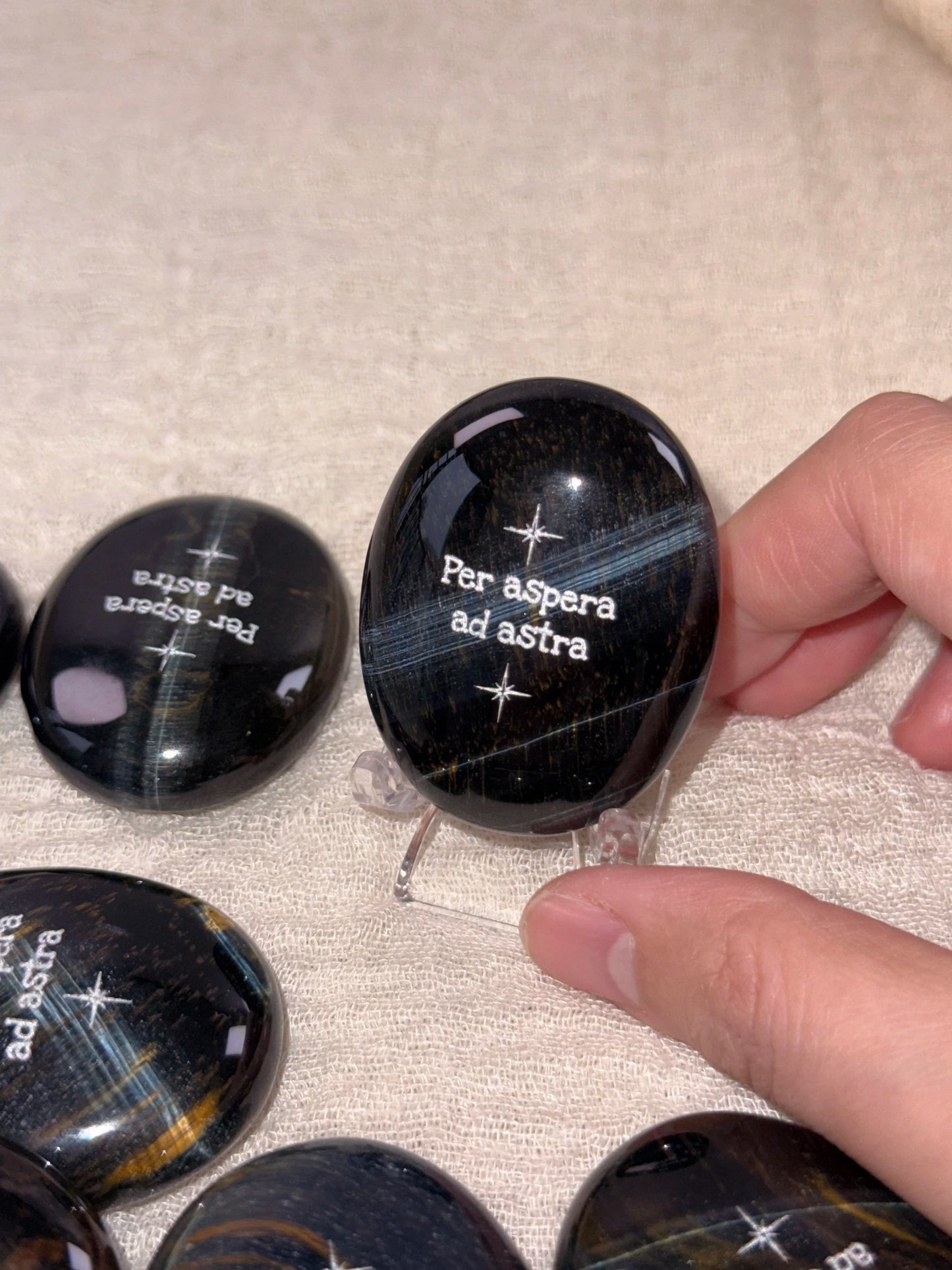 Per Aspera ad Astra – Blue Tiger’s Eye