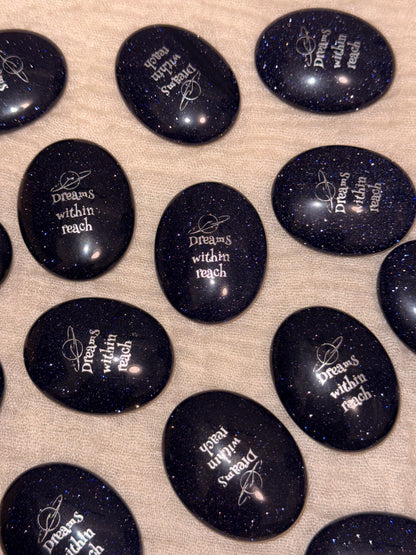 Dreams Within Reach – Blue Goldstone