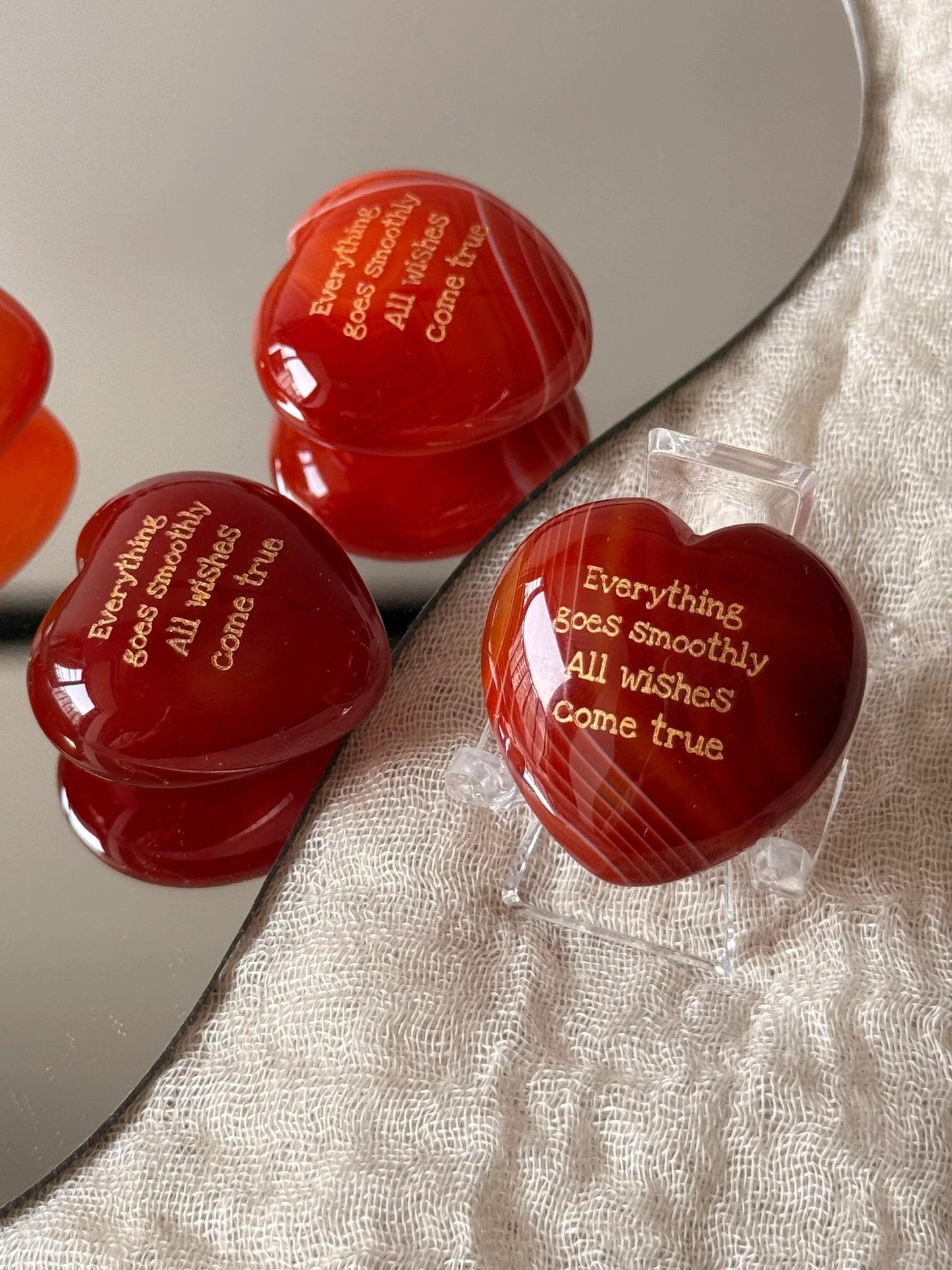 Everything Goes Smoothly, All Wishes Come True – Red Agate