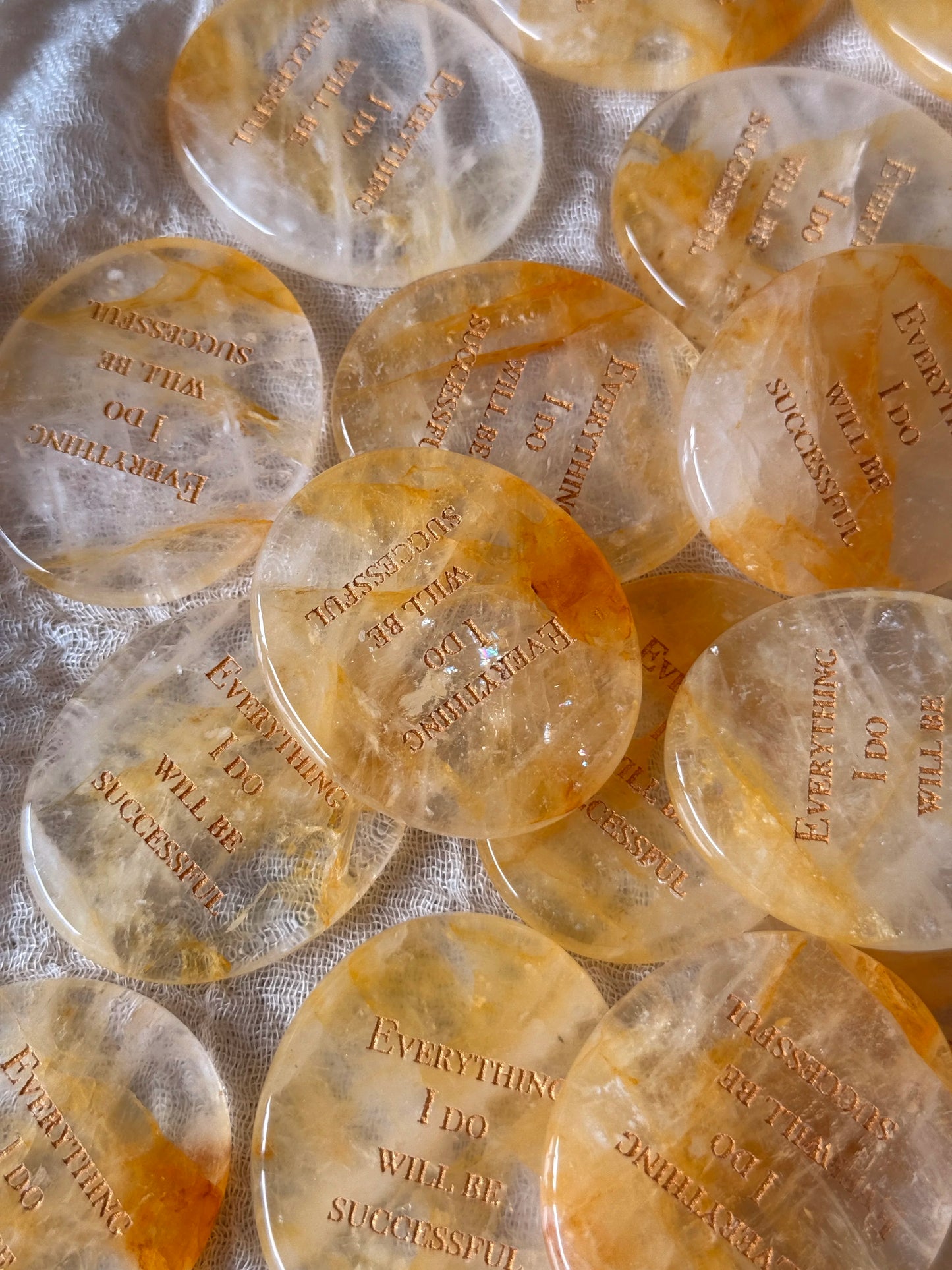 Everything I Do Will Be Successful – Golden Hematoid Quartz