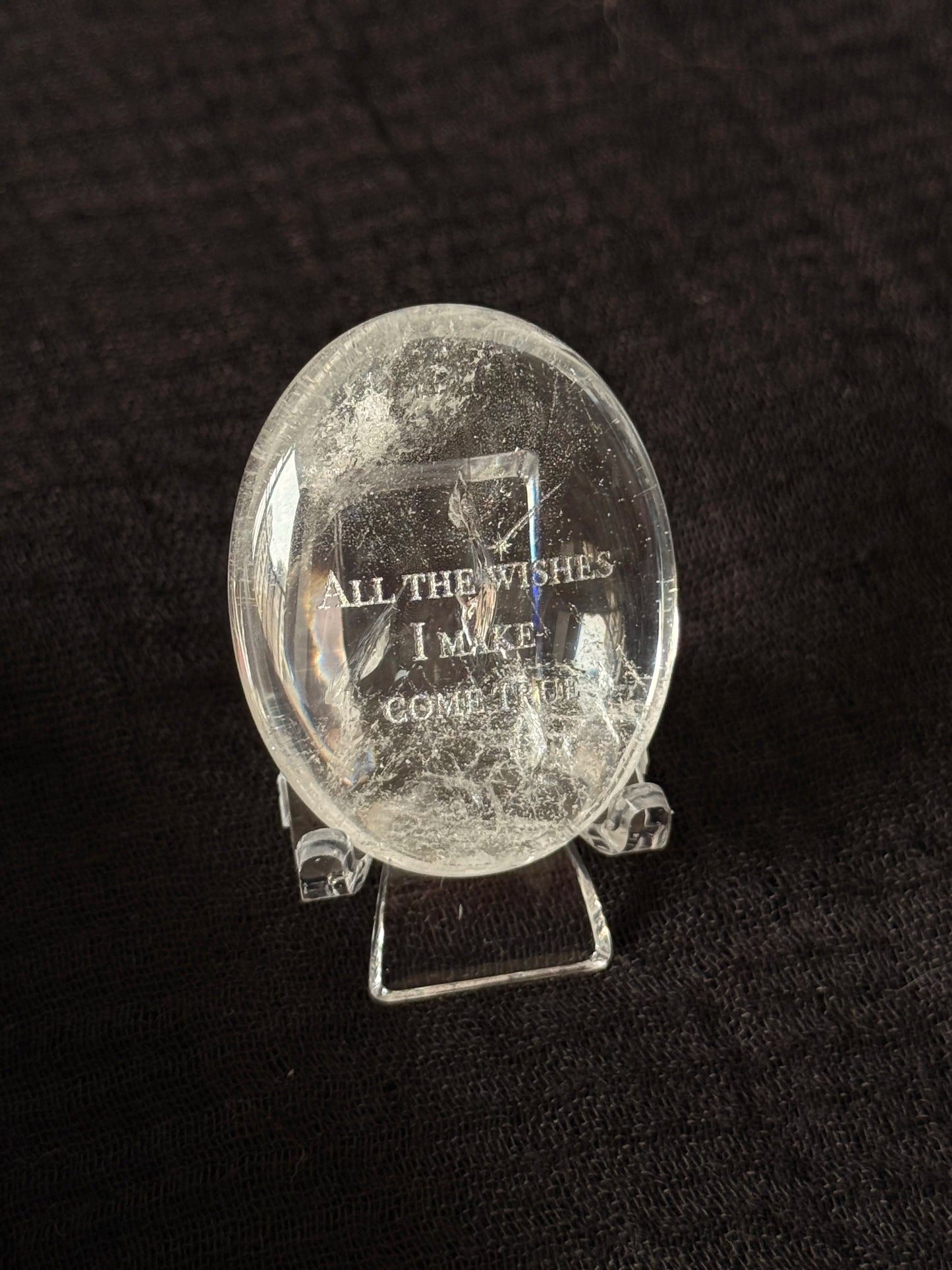 All The Wishes I Make Come True – Clear Quartz
