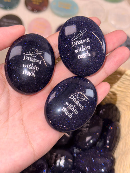 Dreams Within Reach – Blue Goldstone