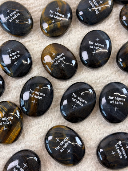 Per Aspera ad Astra – Blue Tiger’s Eye