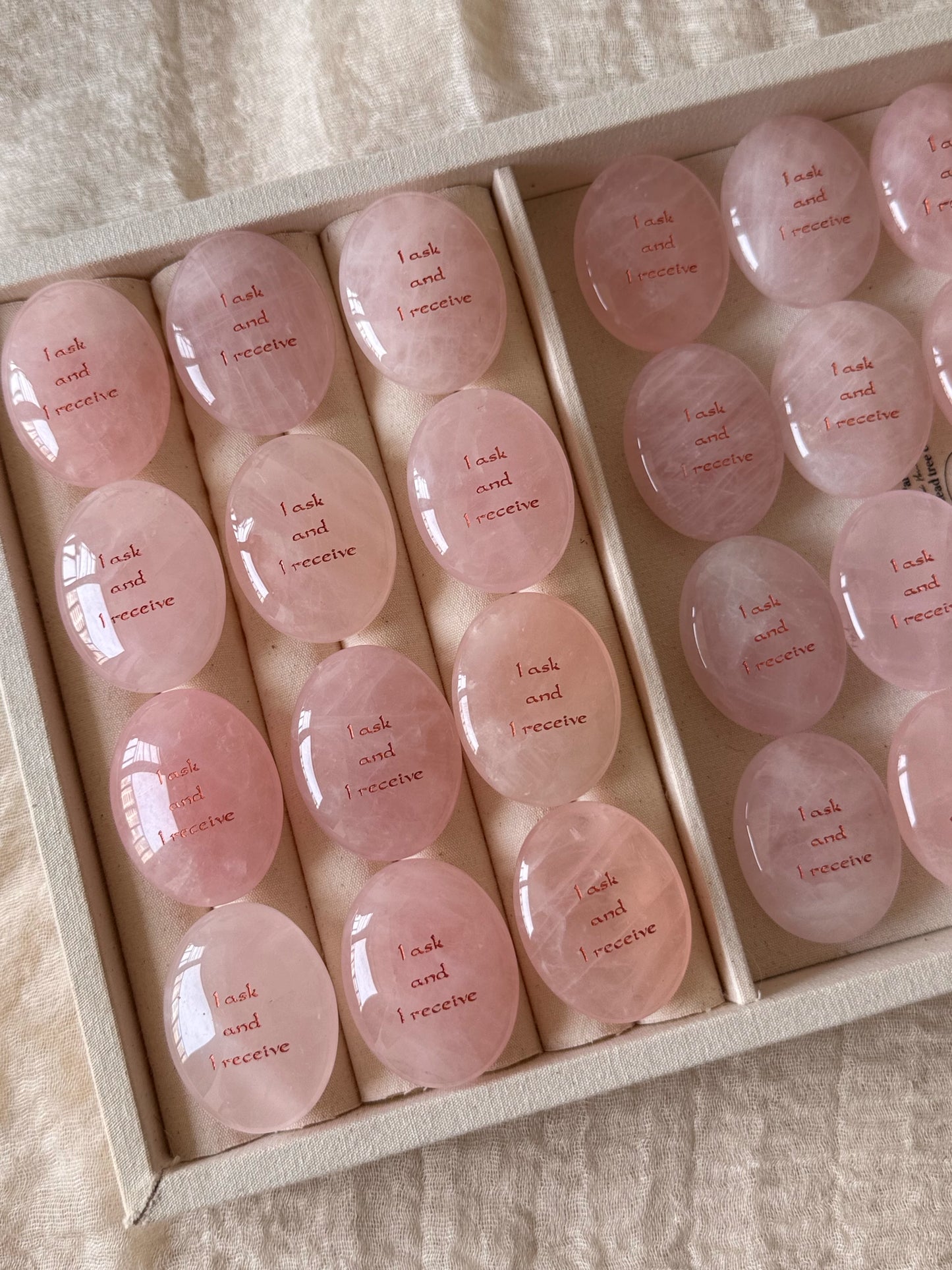 I Ask and I Receive – Rose Quartz