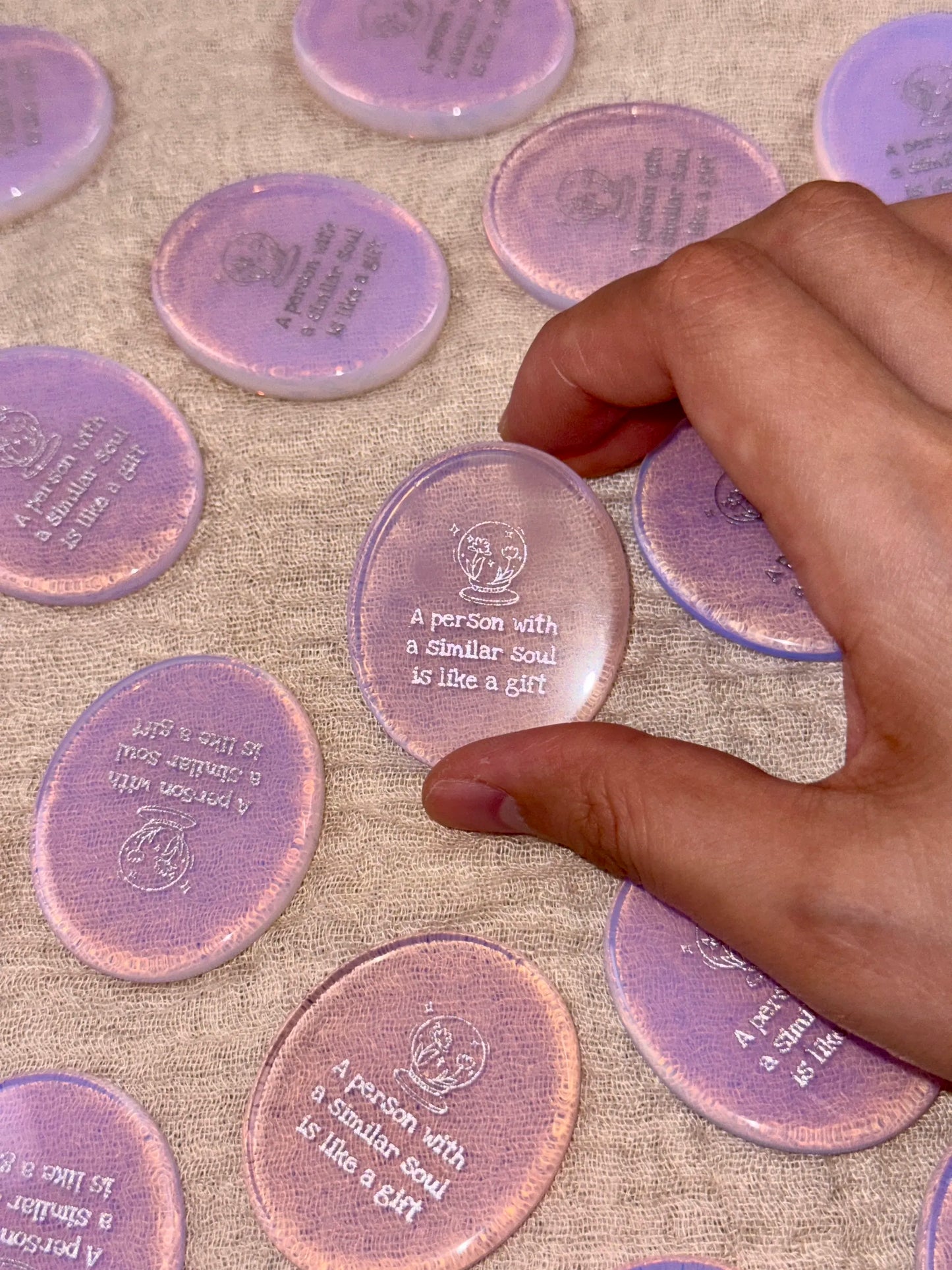 A Person with a Similar Soul Is Like a Gift – Pink Opal