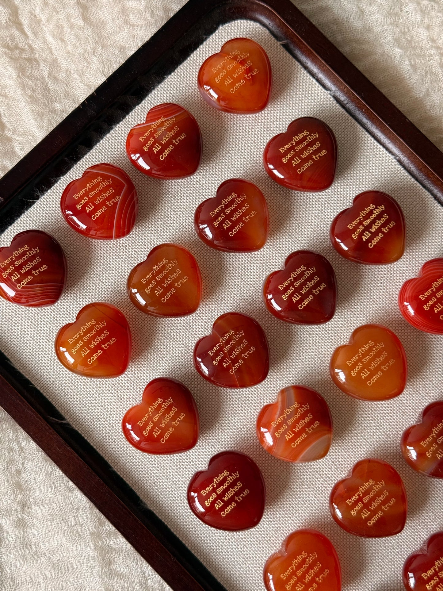 Everything Goes Smoothly, All Wishes Come True – Red Agate