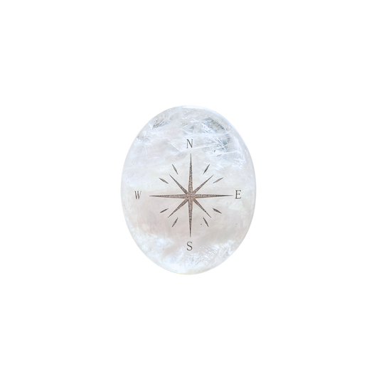 Compass Star – Clear Quartz